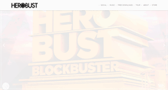 Desktop Screenshot of herobust.com